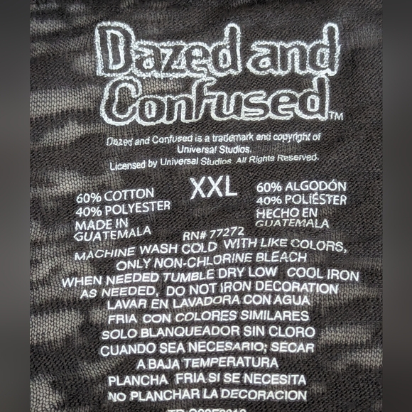 DAZED AND CONFUSED XXL Tee - Picture 2 of 5